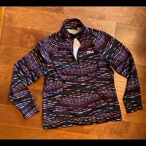 Fila multicolor jacket with zipper